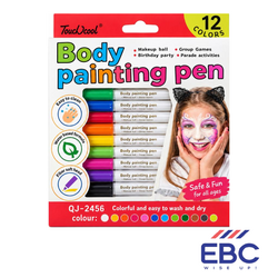Touch Cool Body Painting Pen 12 Shades